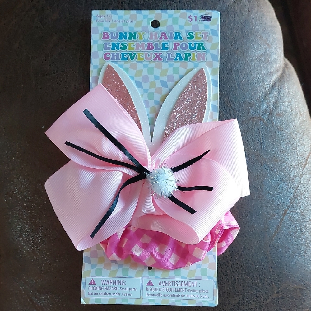 2$ Add On🌟 Bunny Hair Set